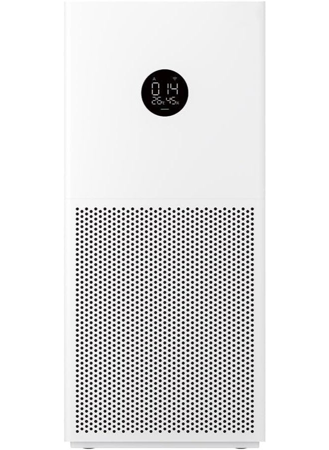 Mii Smart Air Purifier 4 Lite with 75m² Coverage, App/Voice Control, Suitable For Large Room, 360 m³/h PCADR, Oled Touch Screen Display - Works With App - White - Image 1